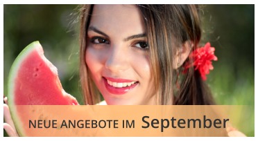 NEUE ANGEBOTE IM  September